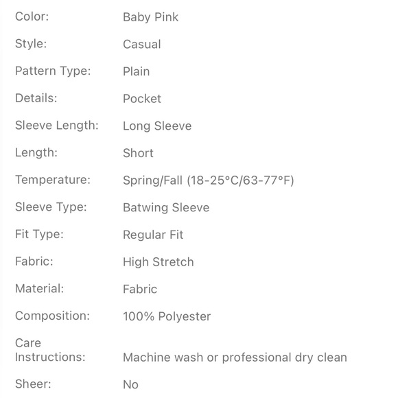 Shein open front cardigan - Picture 3 of 7